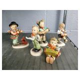 5x The Bid Goebel Hummel Figurines