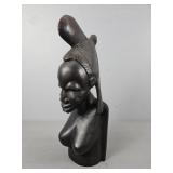 Large Carved Ebony Fertility Statue Large Carved Ebony Fertility Statue