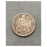 1884 Liberty Seated Love Token 1884 Liberty Seated Love Token