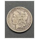 1881 O Morgan Silver Dollar