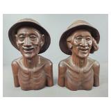 Pair Of Carved African Figures Pair Of Carved African Figures