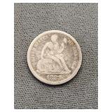 1883 Liberty Seated Dime