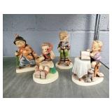 4x The Bid Goebel Hummel Figures 4x The Bid Goebel Hummel Figures