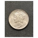 High Grade 1945 Mercury Dime High Grade 1945 Mercury Dime