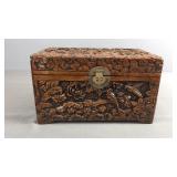 Ornately Carved Desk Box Ornately Carved Desk Box