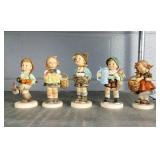 5x The Bid Goebel Hummel Figurines