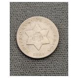 1851 Silver 3 Cent Piece 1851 Silver 3 Cent Piece
