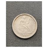 Better Grade 1889 Liberty Seated Dime