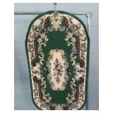 Belgian Oval Shaped Rug Belgian Oval Shaped Rug