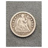 1843 Liberty Seated Half Dime