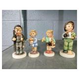 4x The Bid Goebel Hummel Figurines 4x The Bid Goebel Hummel Figurines