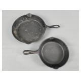 Pair Of Cast Iron Skillets