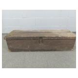 Antique Solid Wood Tool Chest / Trunk Antique Solid Wood Tool Chest / Trunk