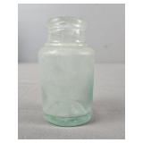 Antique Aqua Condiment Bottle