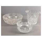 Lot Of 3 Crystal Pieces Lot Of 3 Crystal Pieces