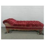 Antique Button Work Chaise Lounge Antique Button Work Chaise Lounge