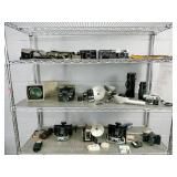 Lot Of Vintage Cameras And Accessories Lot Of Vintage Cameras And Accessories