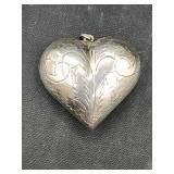 Sterling Heart Pendant 7.9g