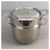 All Clad Stainless Steel Double Boiler / Pasta Pot