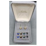 14k Yellow Gold Pierced Earrings With Pendants 14k Yellow Gold Pierced Earrings With Pendants