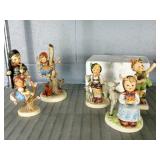 6x The Bid Goebel Hummel Figurines