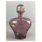 Amethyst Glass Decanter Amethyst Glass Decanter