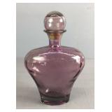 Amethyst Glass Decanter