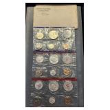 1962, 1962 D, 1963 D Silver Uncirculated Sets