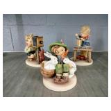 3x The Bid Goebel Hummel Figures