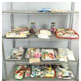 Lot Of Vintage Sewing / Crafting Supplies Lot Of Vintage Sewing / Crafting Supplies