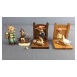 4x The Bid Goebel Hummel Figures 4x The Bid Goebel Hummel Figures