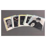 5 Pc Actor Headshot Photos W/ Autographs 5 Pc Actor Headshot Photos W/ Autographs