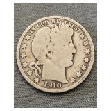1910 Barber Half Dollar 1910 Barber Half Dollar