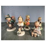 5x The Bid Goebel Hummel Figurines