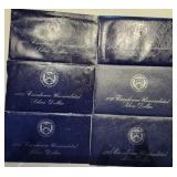 6x The Bid Eisenhower Silver Dollars 6x The Bid Eisenhower Silver Dollars