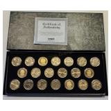 2007 Presidential Dollar 20 Coin Set - 2007 Presidential Dollar 20 Coin Set -