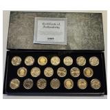 2007 Presidential Dollar 20 Coin Set -