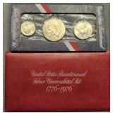 1976 Silver Bicentennial Uncirculated Set