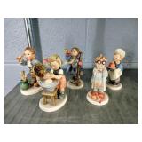 5x The Bid Goebel Hummel Figurines 5x The Bid Goebel Hummel Figurines