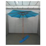 Wood Frame Patio Umbrella