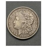 1921 Morgan Silver Dollar