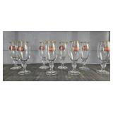 8 Pc Stella Artois Beer Glasses