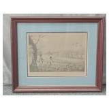 Snipe Shooting Framed Vintage Print Snipe Shooting Framed Vintage Print