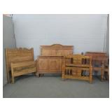 4x The Bid Vtg / Antique Beds For Restoration