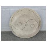 Concrete Yin-yang Garden Stepping Stone Concrete Yin-yang Garden Stepping Stone