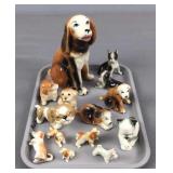 Lot Of Porcelain Dog Figures