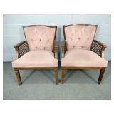 2x The Bid Harris Marcus Arm Chairs