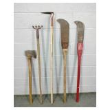 5x The Bid Assorted Garden Tools