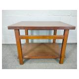 Lane Solid Wood Table - 20x27