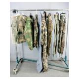 9 Pieces Assorted Camo Clothing And More